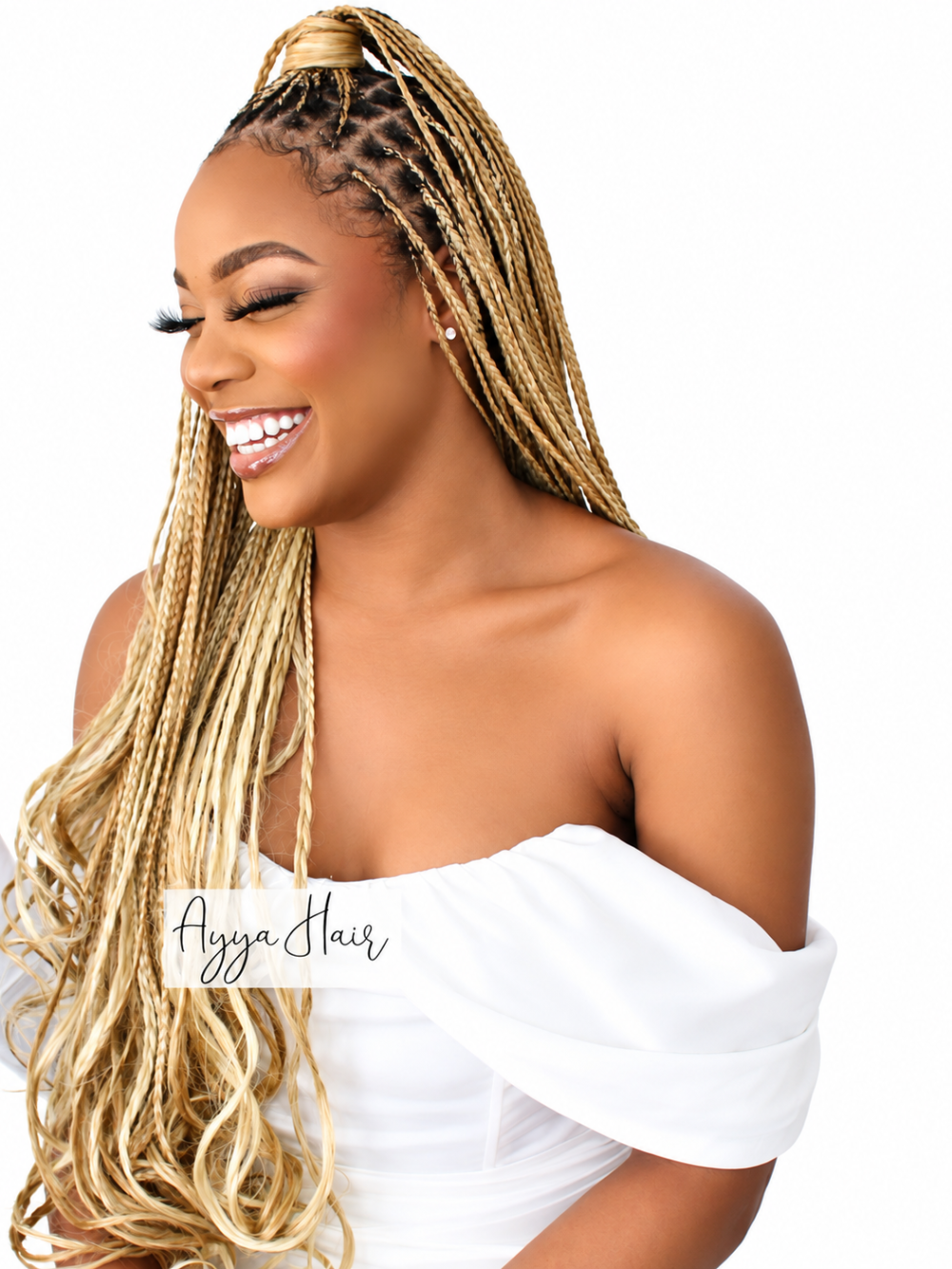 French Curls- Platinum Barbie