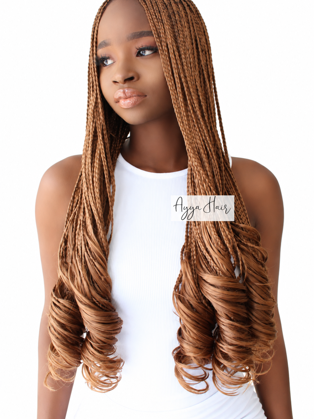 French Curls - Spicy Peach