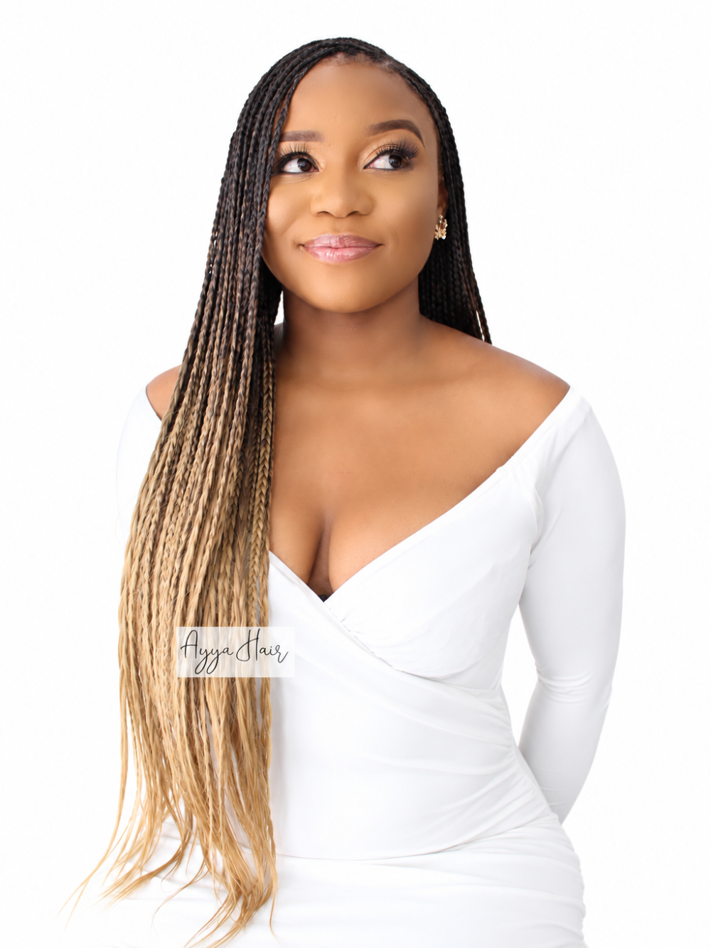 Bone Straight Braid Extension - Ayya Ombre