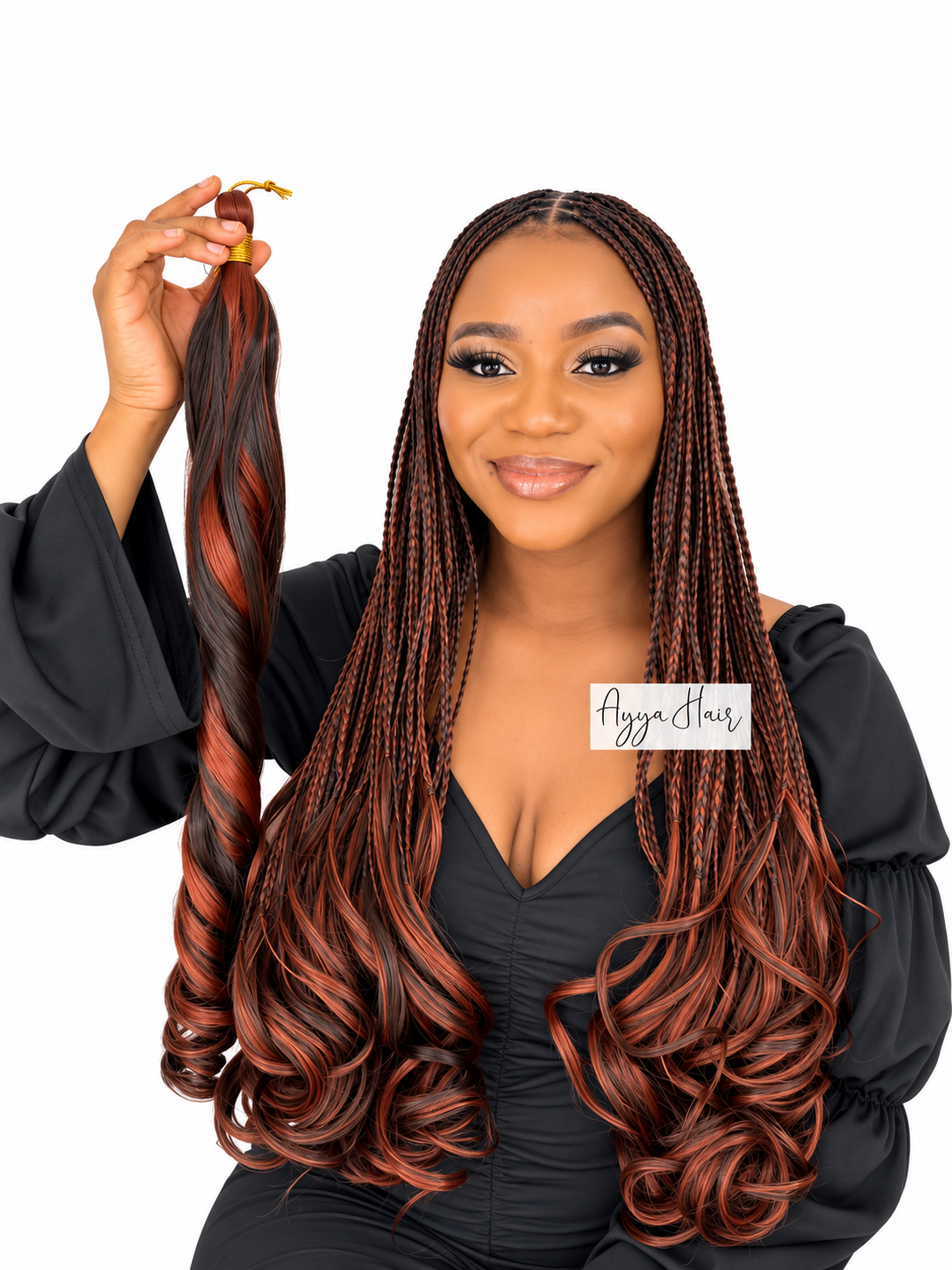 French Curls- Cocoa Ginger