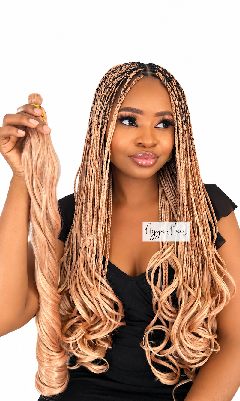 French Curls - Candie Peach