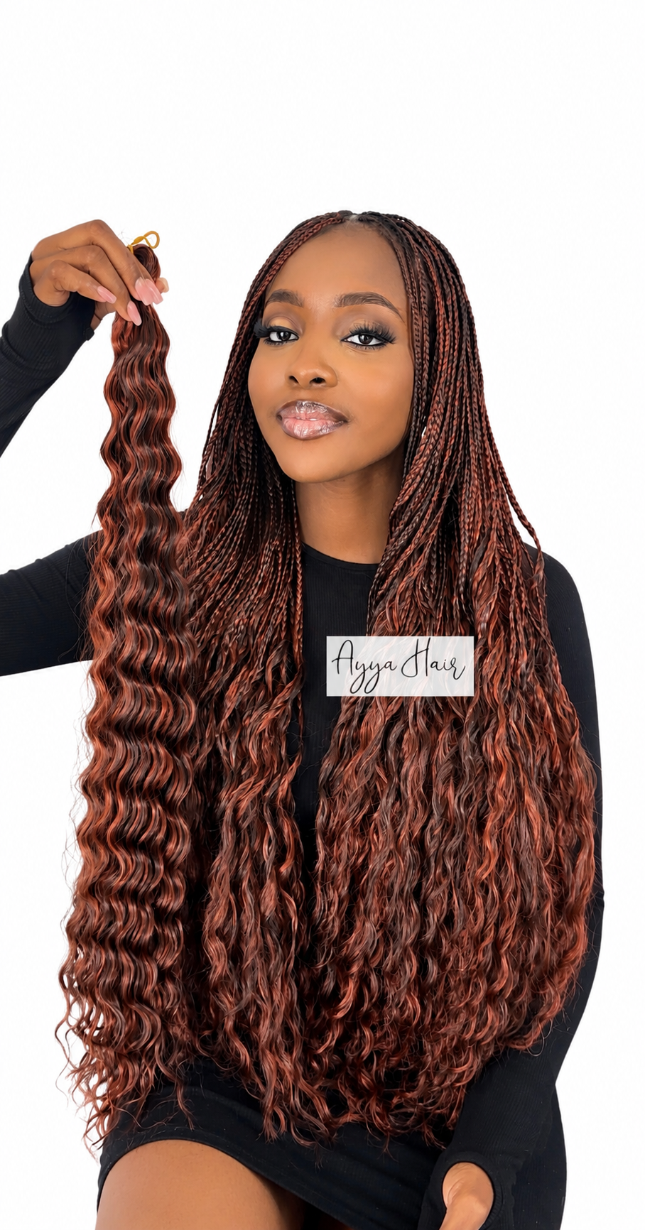 Deep Wave Braid Extension - Cocoa Ginger
