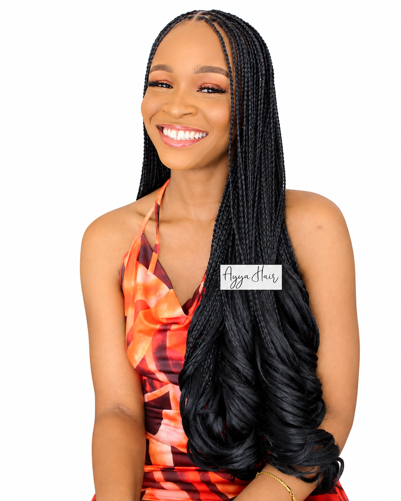 French Curls- Onyx black