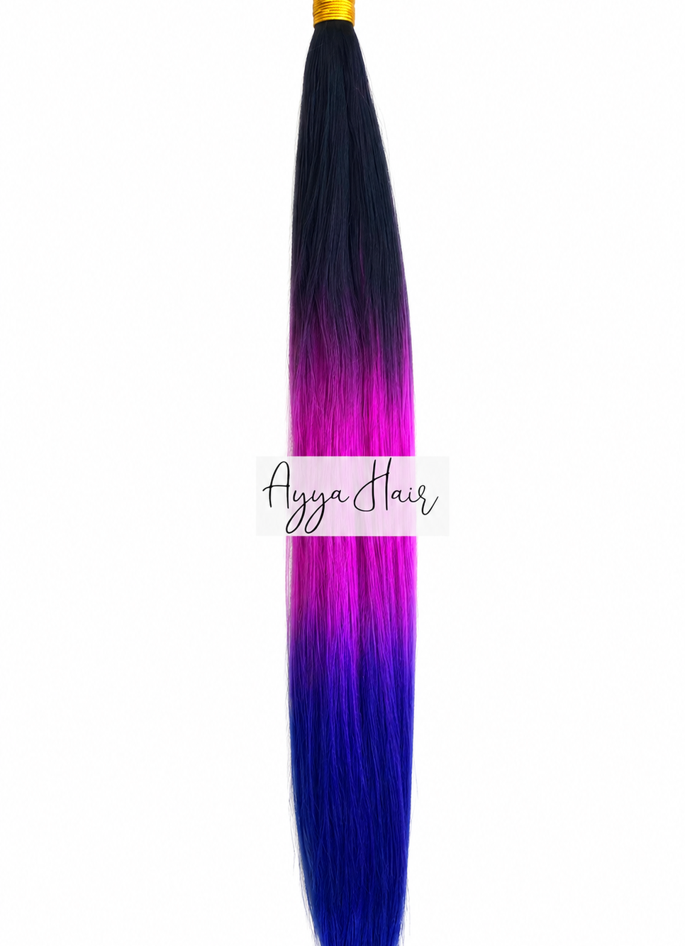 Bone Straight Braid Extension- Unicorn Ombre