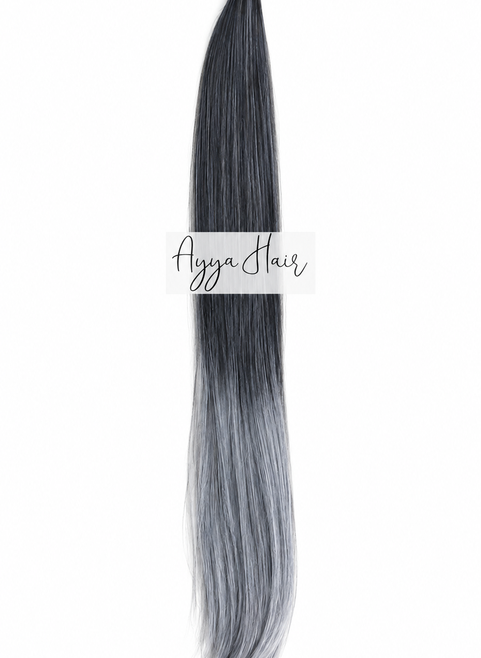 Bone Straight Braid Extension - Grey Ombre