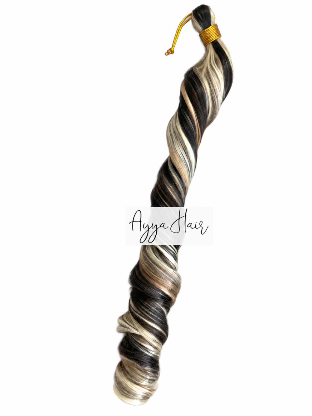 French Curls- Platinum Honey Onyx