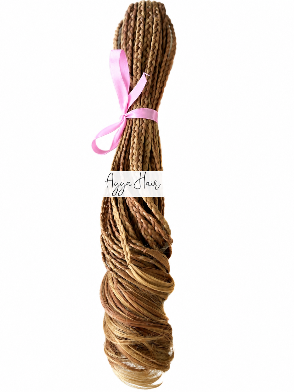 French Curls Crochet Braids - Strawberry Blonde
