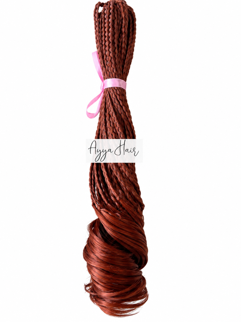 French Curls Crochet Braid- Ginger Ruby
